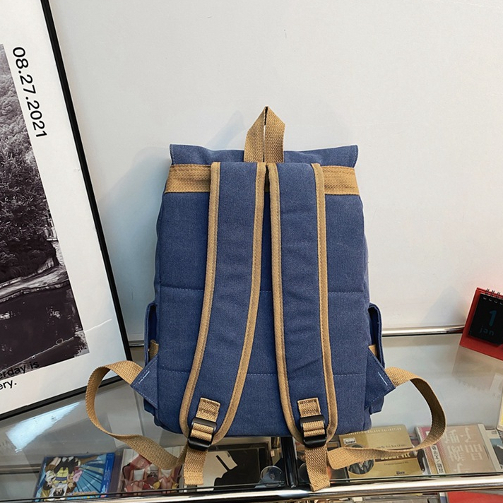 Balo Nam Nữ Vải Cao Cấp Thời Trang KAYLEE KT 41x30x15cm BLV08