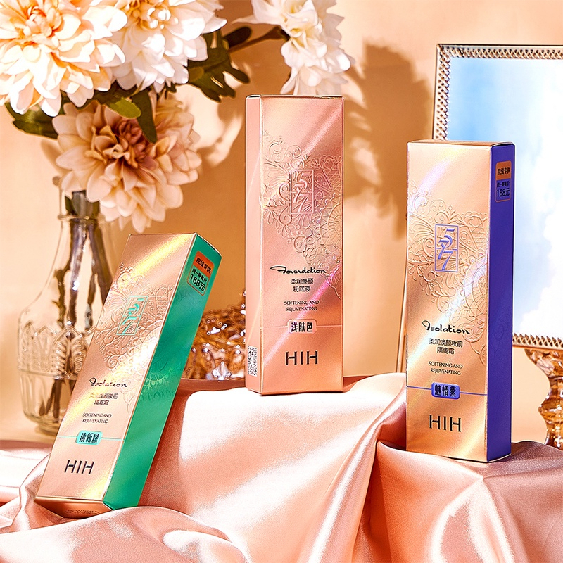 Kem Lót Trang Điểm HIH 30g Kiềm Dầu Nâng Tông Che Lỗ Chân Lông Cấp Ẩm Mịn Da – HV693