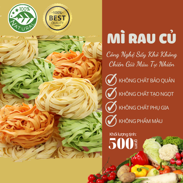 Mì Rau Củ Giảm Cân GAOTA 500g