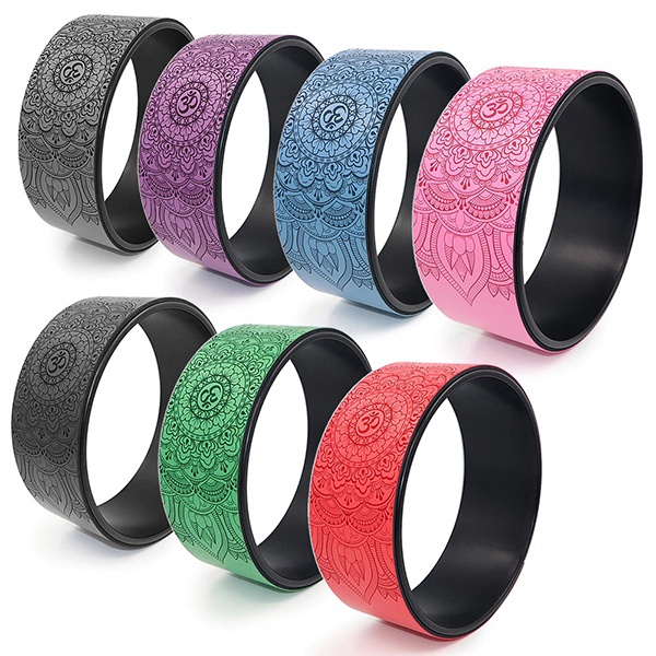 Vòng Tập Yoga Cao Su PU ANFIT 33cm x 13cm Khung Nhựa ABS In Họa Tiết Cao Cấp