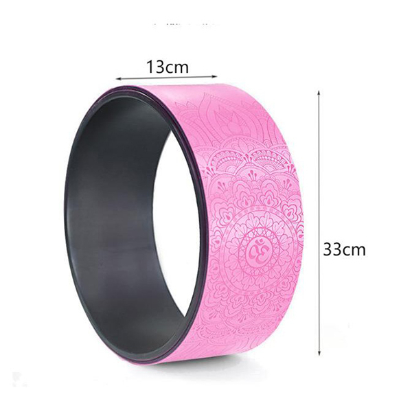 Vòng Tập Yoga Cao Su PU ANFIT 33cm x 13cm Khung Nhựa ABS In Họa Tiết Cao Cấp