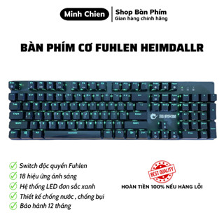 Bàn phím cơ gaming Fuhlen HEIMDALLR- Blue Switch hàng nội địa Siêu Bền