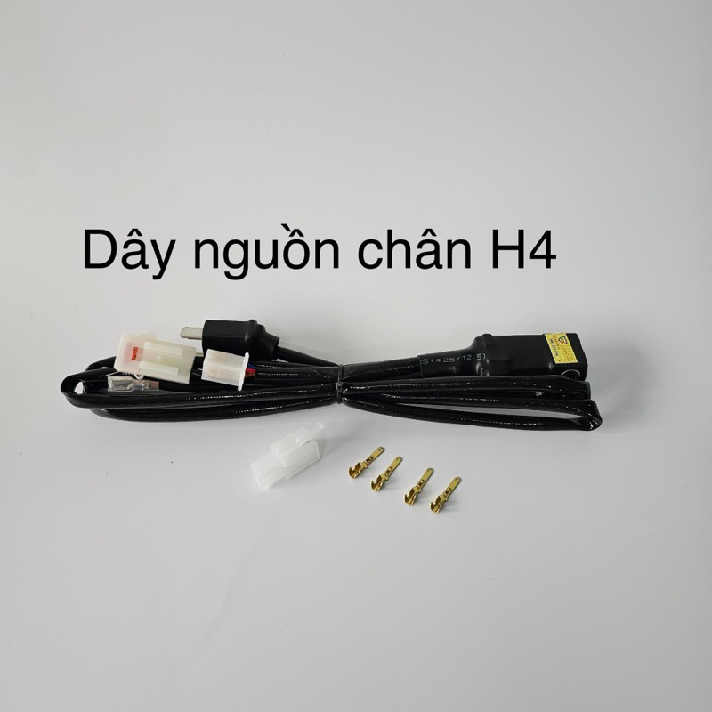 Dây nguồn bi cầu cho xe Wave, Lead, Vision, Exciter 2016,… cắm jack zin