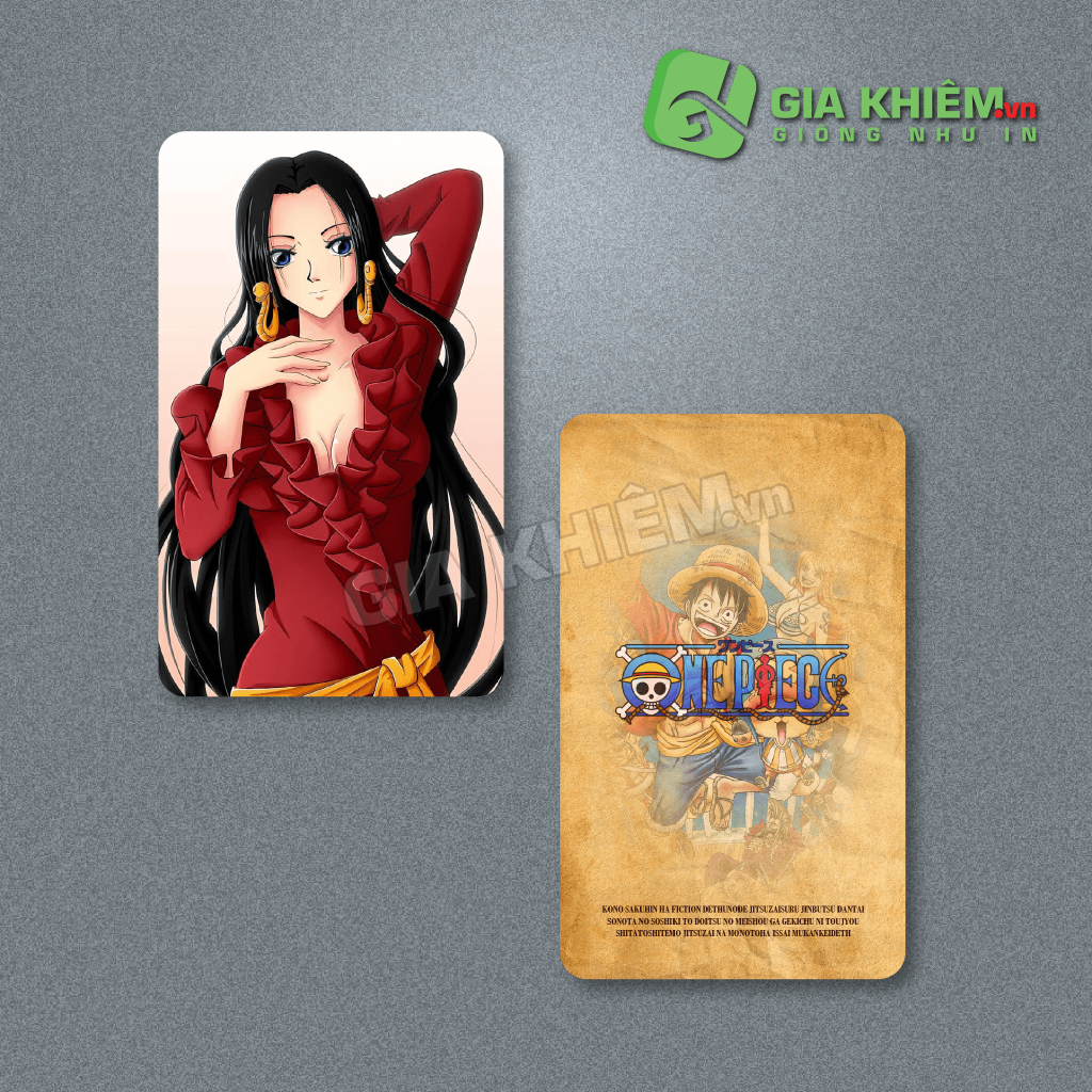 Card bo góc giấy truyện ONE PIECE