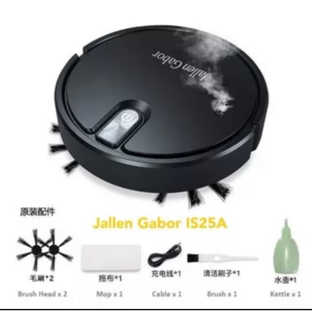 Robot Lau Nhà - Thông Minh Thế Hệ Thứ 3 - Với Hai Chế Độ Lau Khô Và Ướt - Bảo Hành 24 Tháng