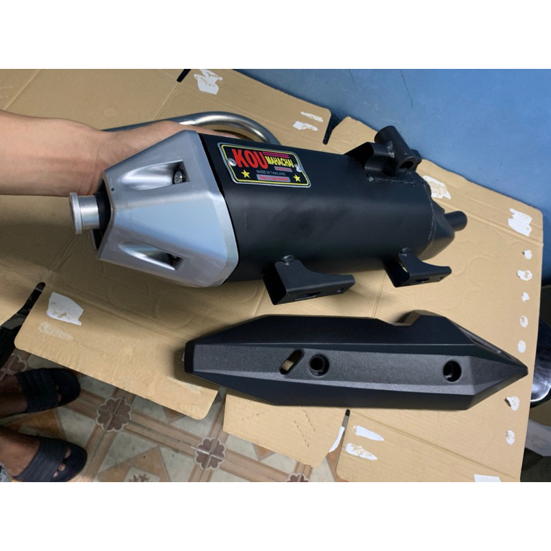 Pô KOU Vario + Ốp + Tiêu CNC sử dụng Vario Click Ab novo vision Mio