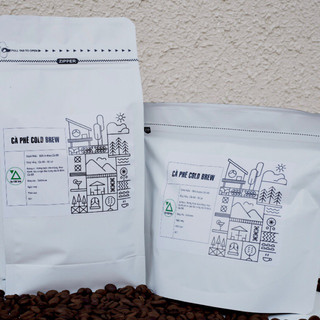 Cà phê cold brew | túi 250 - 500gr | đặc sản đà lạt