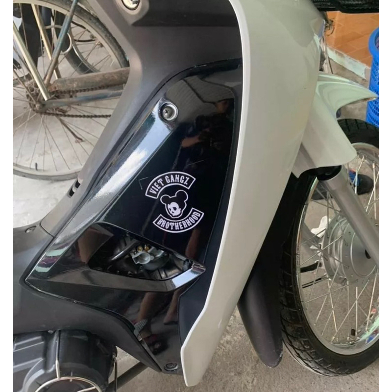 LOGO VIETGANGZ  DÁN - XE ĐẠP- XE MÁY - GƯƠNG- TỦ-LAPTOP-VALI..v..vcm