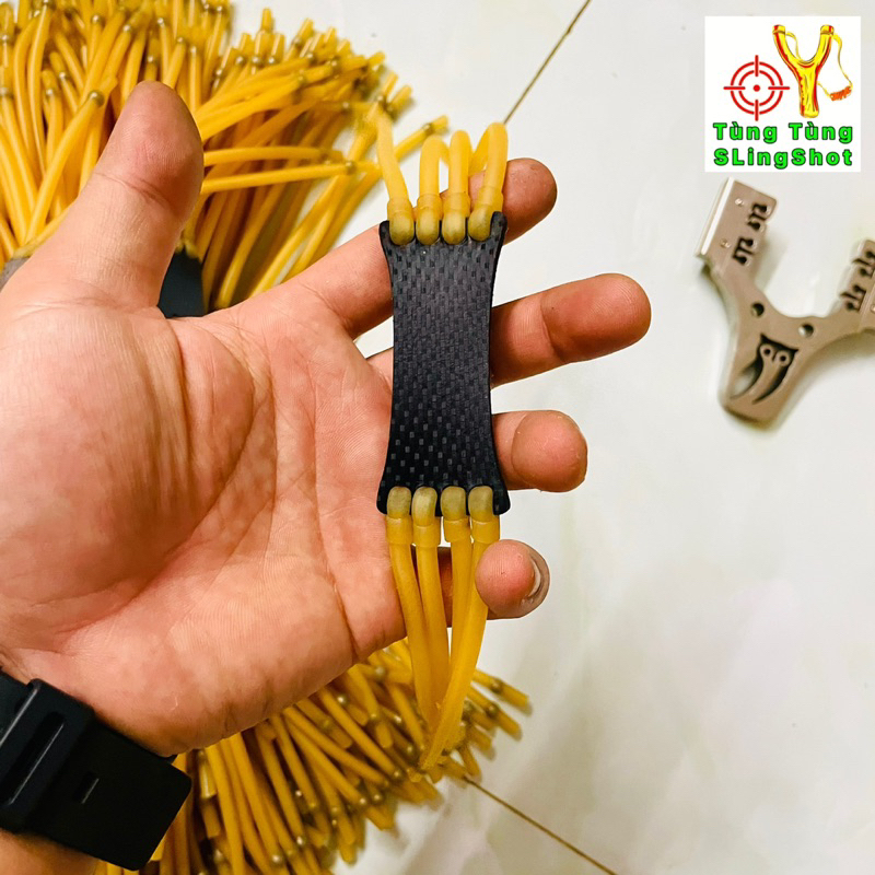 Dây thun 4 đầu 8 dây thay thế