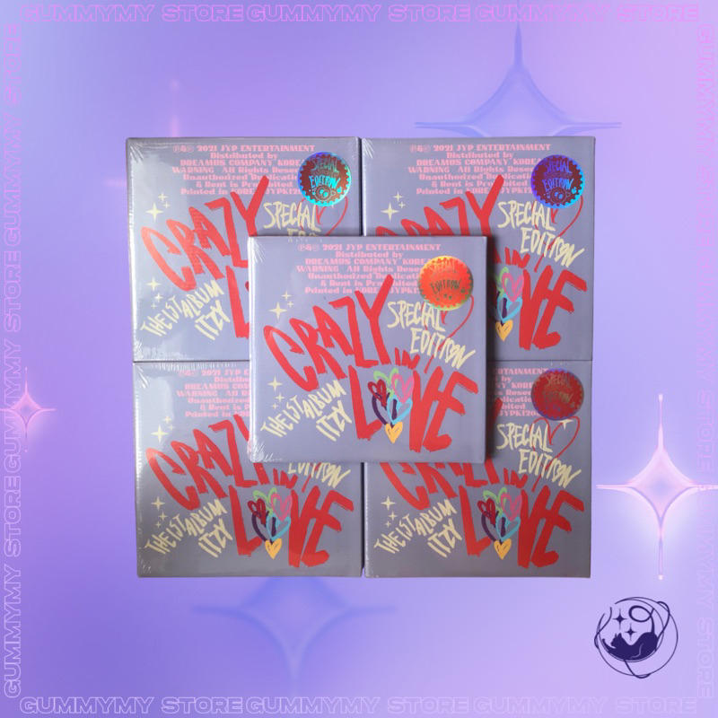 ITZY - bộ album nhạc Crazy In Love nguyên seal