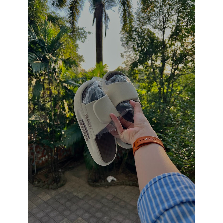 Dép nam nữ quai ngang Pzara 006 đúc liền LANIGIRO dép thời trang hàn quốc chống trơn trượt hot trend PZARA STORE