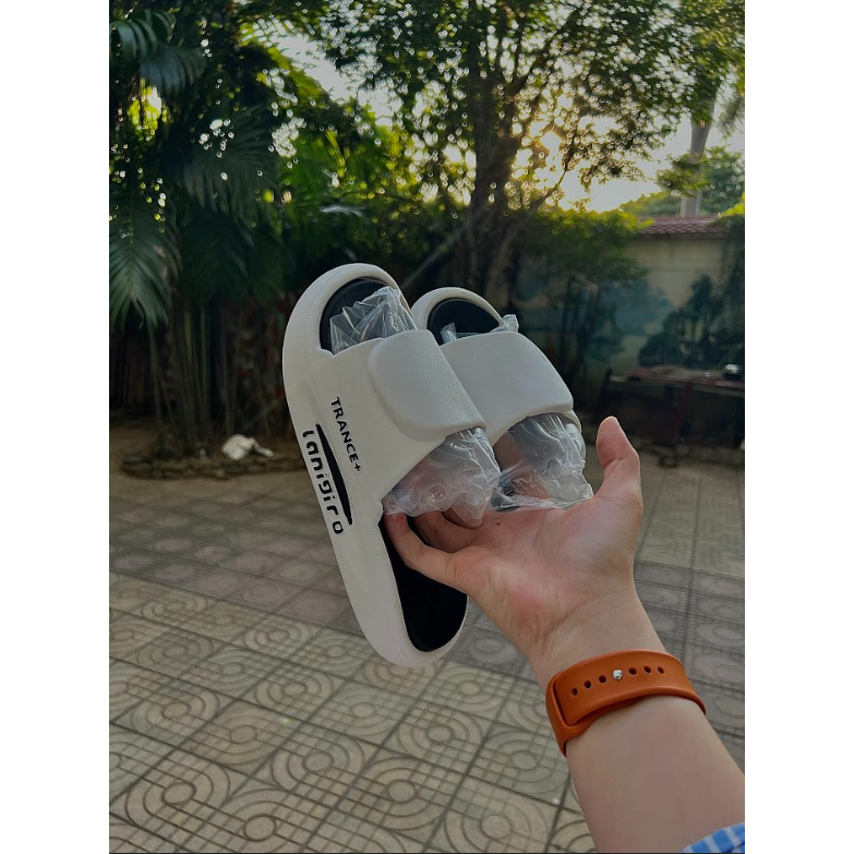 Dép nam nữ quai ngang Pzara 006 đúc liền LANIGIRO dép thời trang hàn quốc chống trơn trượt hot trend PZARA STORE