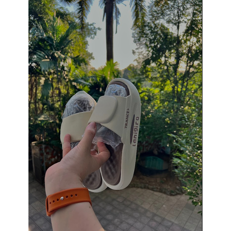 Dép nam nữ quai ngang Pzara 006 đúc liền LANIGIRO dép thời trang hàn quốc chống trơn trượt hot trend PZARA STORE