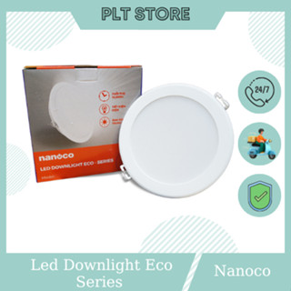  Đèn Led Downlight Eco Series NED - 7W 9W 12W Nanoco  Panasonic  ánh sáng 3000k 4000k 6500k đổi màu 