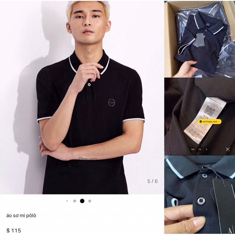 Áo Polo Nam Cao Cấp A/X Xuất Xịn, Chất Liệu Cotton Cá Sấu Cao Cấp Co Giãn Thoáng Mát [HNPOLO-CC01]