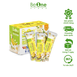 Ngũ cốc beone vị chuối chính hãng beone store - tăng cân, tăng chiều cao, giảm cân, tăng cơ giảm mỡ hộp 600gr, 20 gói