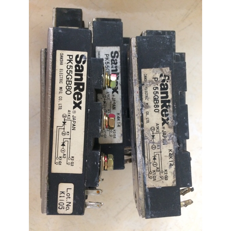 SCR Thyristor module PK55GB80 SanRex hàng tháo máy