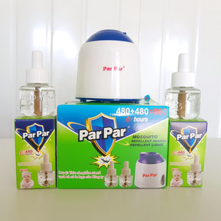 (1 máy + 2 tinh dầu) MÁY ĐUỔI MUỖI tinh dầu parpar 3w/220v an toàn và hiệu quả đuổi muỗi hiệu quả 30m2