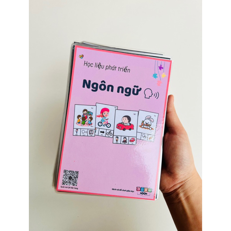 Bộ thẻ phát triển ngôn ngữ a5