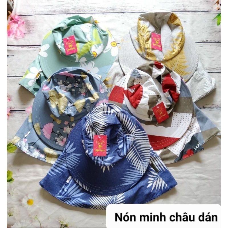 Nón chống nắng Minh Châu vành rộng,vành nhỏ kèm khẩu trang cao cấp.Tránh nắng tuyệt đối cho bạn nữ