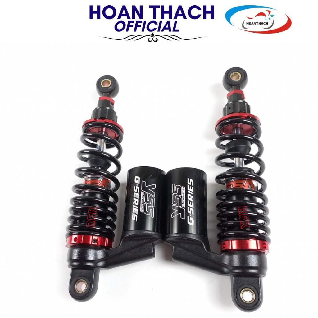 Cặp Phuộc Yss Bình Dầu Gắn Xe máy Sirius - Jupiter Màu Đen HOANTHACH SP010176