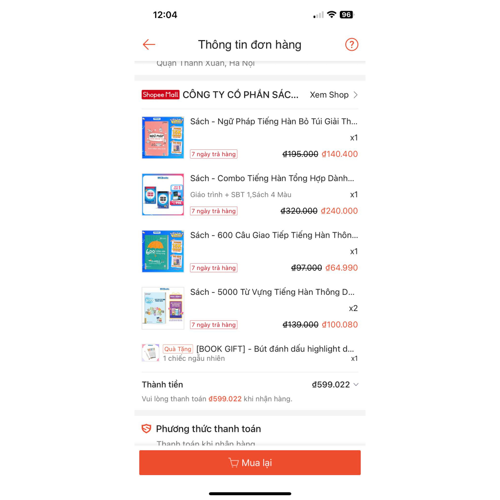 Mỹ Phẩm tiếng Hàn