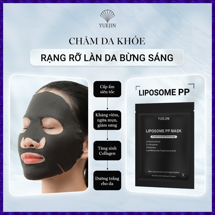 Mặt Nạ Cấp Ẩm Phục Hồi Da Yuejin B5 Repair Control EGF Hỗ Trợ Giảm Mụn, Cải Thiện Nám Và Tàn Nhan Giúp Da Căng Mịn Hơn | BigBuy360 - bigbuy360.vn