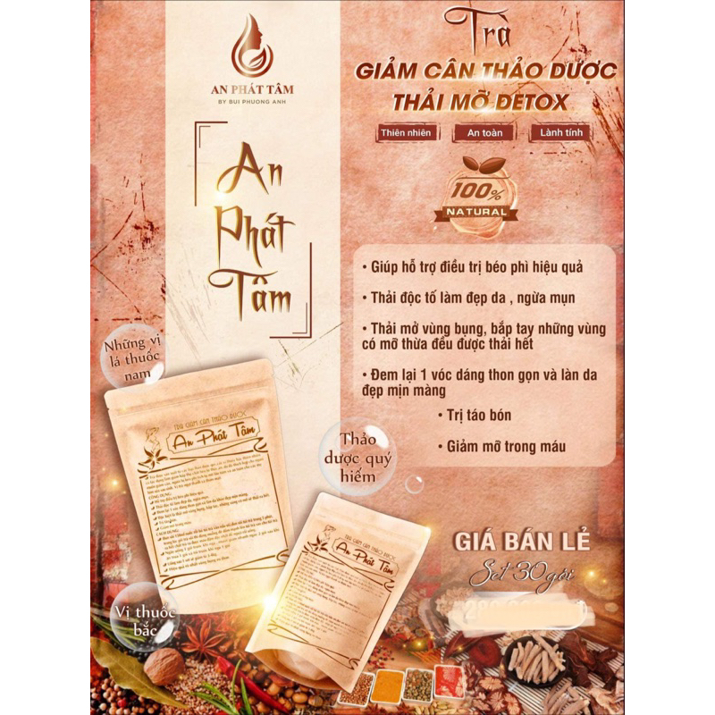 Trà thải mỡ An Phát Tâm