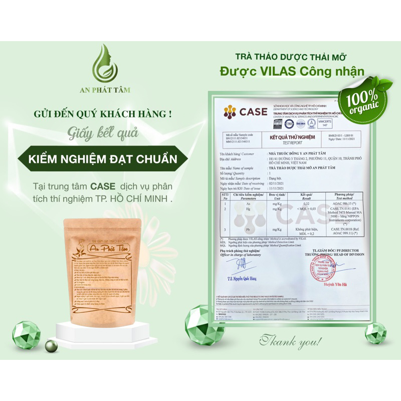 Trà thải mỡ An Phát Tâm