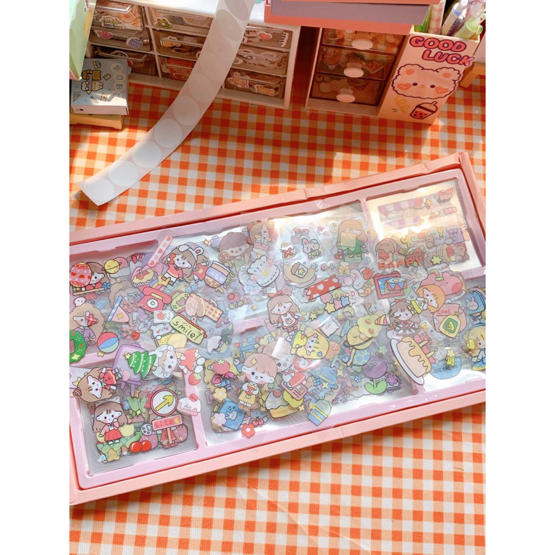 Sticker 50/100/200 tấm tách lẻ không hộp