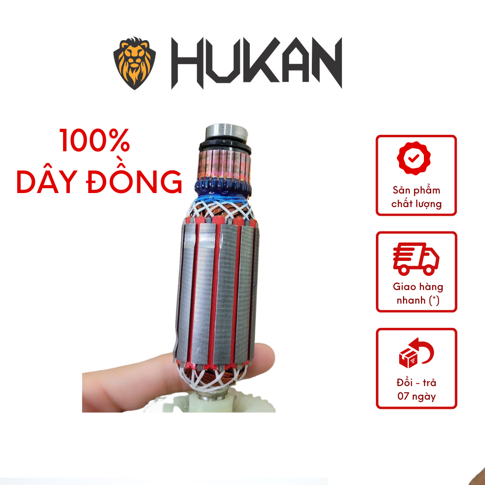 Máy mài cầm tay HUKAN AG1088M công tắc bóp công suất 950W