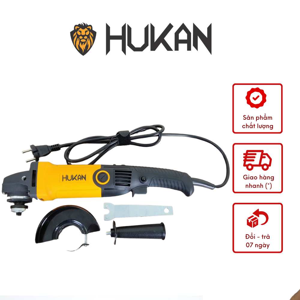 Máy mài cầm tay HUKAN AG1088M công tắc bóp công suất 950W