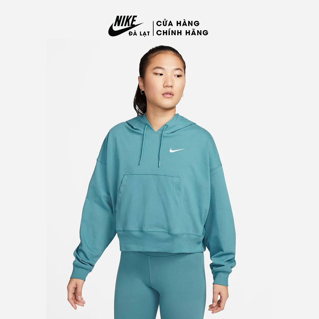 Nike - Áo khoác thể thao Nữ Sportswear Women's Oversized Jersey Pullover Hoodie DM6418-440