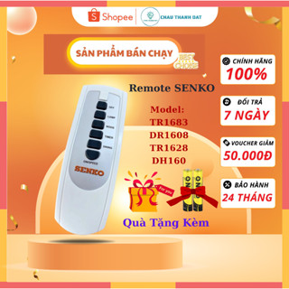 Remote Quạt Điều Khiển SENKO - Điều Khiển Từ Xa Các Dòng Quạt Model: TR1683, DR1608, TR1628, TR828 - Hàng Chính Hãng