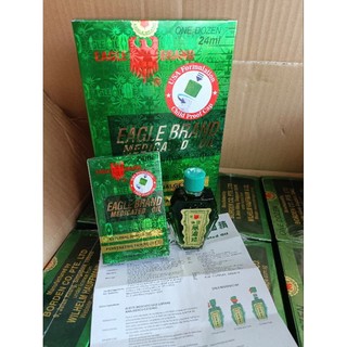dầu ó xanh 24ml 2 nắp (mỹ)