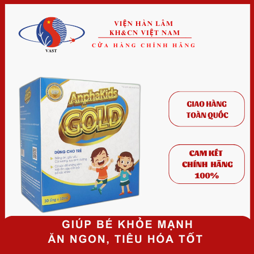 ANPHAKIDS GOLD giúp bé khỏe mạnh, ăn ngon, ngủ tốt, tiêu hóa tốt