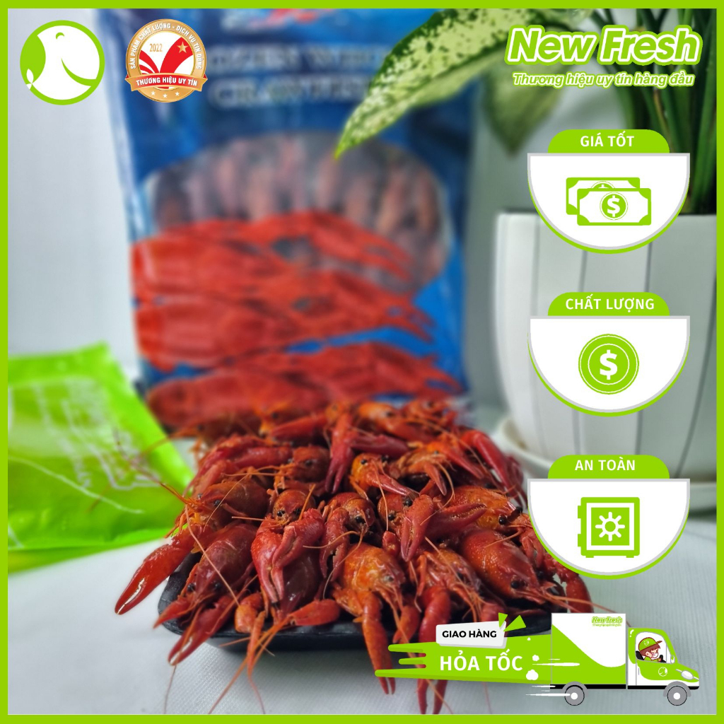 Tôm Hùm Đất Crawfish Size lớn - 2,5kg/túi