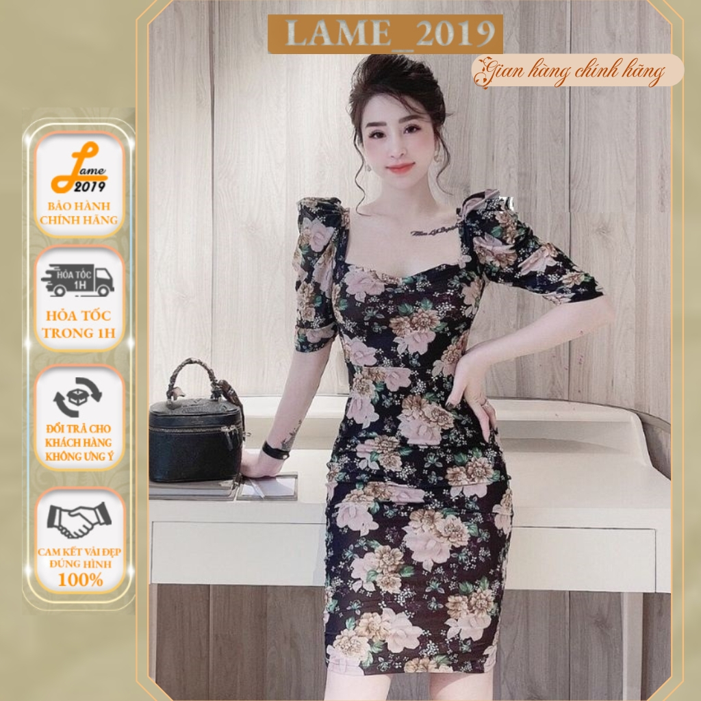 Váy body váy đầm thiết kế phong cách dịu dàng , trẻ trung, nữ tính