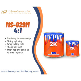 Sơn bóng 2K mờ 100% (Code 029M) - 1.25Lít