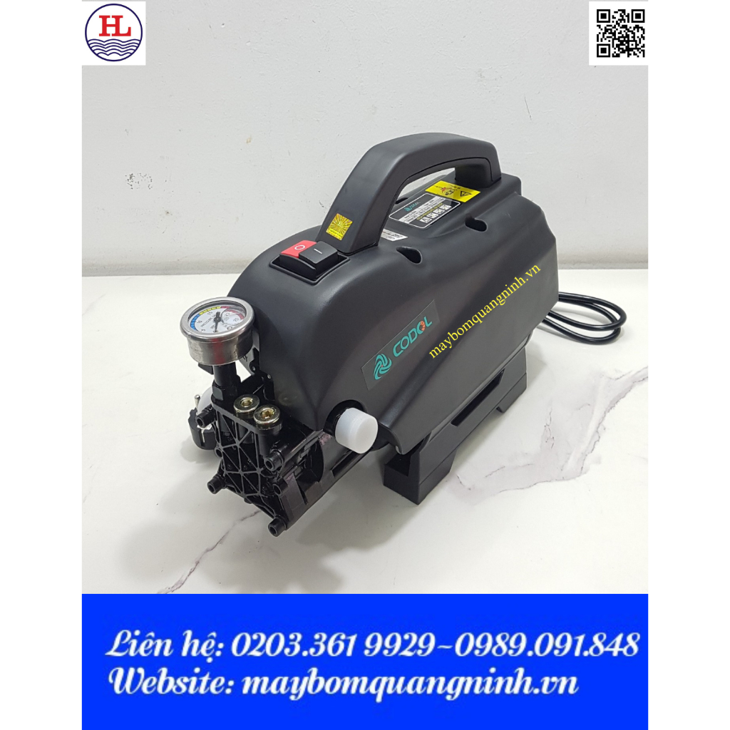 MÁY RỬA XE GA ĐÌNH CODOL 2600W TÍCH HỢP THIẾT BỊ CHỐNG GIẬT CHỐNG RÒ ĐIỆN