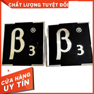 Tem dán thùng loa B3 - logo thùng loa :Giá 2 cái