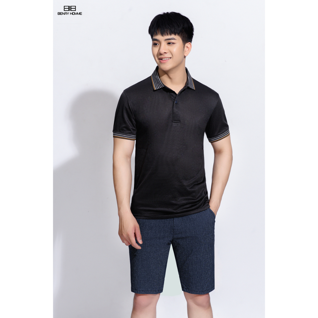 Áo polo nam cổ bẻ Benry Homme chính hãng Hàn Quốc, thoáng mát sang trọng 2822GR