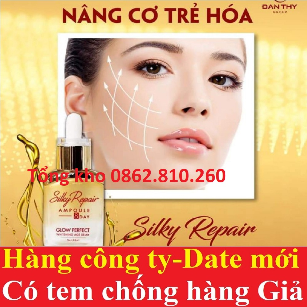 Huyết thanh LSkin ĐAN THY silky repair ampoule 8 day glow perfect whiteng age delay Tăng sinh collagen ,dưỡng ẩm da.