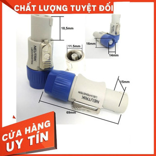 Jack cắm loa Newtrick - jack XLR :Giá 1 chiếc