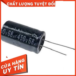 Tụ phân tần loa 68uF - 450V - tụ lọc SUB: Giá 1 chiếc