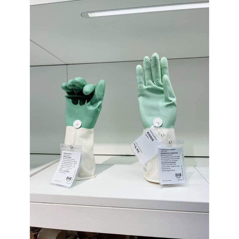 1 Đôi Găng Tay Ikea Rinning Thái Lan, Găng Tay Cao Su Tự Nhiên Cao Cấp