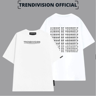 Áo Phông Local Brand TRENDIVISION-Always Be Yourself, Áo thun Unisex Oversize Form Rộng 100% Cotton 2 Chiều