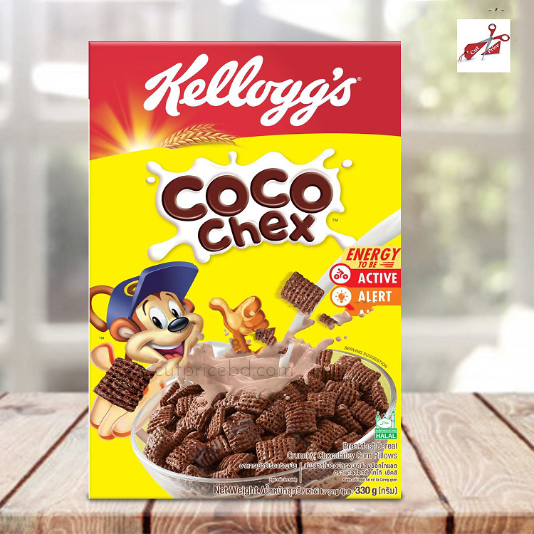 Bánh / Ngũ cốc ăn sáng Kellogg’s Coco Chex - Hộp 170g - 330g