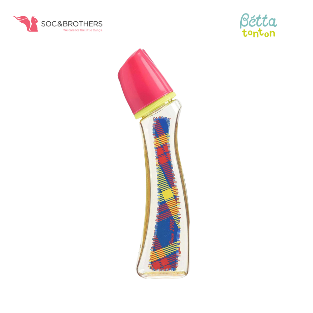 BÌNH SỮA PPSU DR.BETTA BRAIN S3-TARTAN 240ML