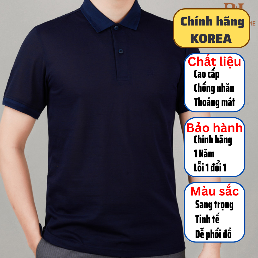 Áo Polo nam cổ bẻ Benry Homme, Chất liệu Gracell mền mịn thoáng mát, dáng áo rất trẻ trung và sang trọng - PL2834